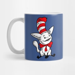 Space Cat In A Hat Mug